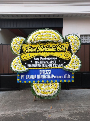 Papan Bunga Duka di Pahlawan