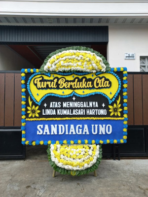 Papan Bunga Duka di Pahlawan